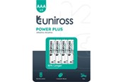 Batteri - UNiROSS Multipakke Power Plus Alkaline AAA (40 Pack) - Multi-AAA