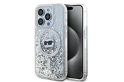 Mobil - Covers & Cases - Karl Lagerfeld Liquid Glitter Choupette Head MagSafe case for iPhone 14 Pro - transparent - 3666339285708