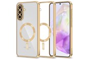 Mobil - Covers & Cases - Tech-Protect MagFlex MagSafe Case for Samsung Galaxy A37 5G - Clear Gold - 5906302392339