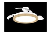Lamper - Philips Bliss DC Fan ceiling 28W+35W TW Wood - 929004764301