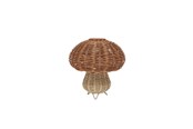 Baby Udstyr - OYOY MINI Natlampe i rotting med svampemotiv - M107682
