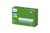 Lyskilder - Philips LED pære Ultra Efficient 1,2W/827 (35W) 36° 6-pak GU10 - 929004265894