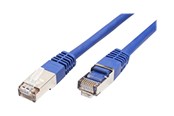 Netværkskabel - Roline VALUE patch cable - 50 cm - blue - Blå - 0.5m - 21.99.1324