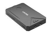 Harddisk - tilbehør - Unitek - storage enclosure - M.2 Card (PCIe NVMe & SATA) - USB-C - S1229CBK01