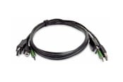 KVM-kabel - StarTech.com StarTech - keyboard / video / mouse (KVM) cable - TAA Compliant - 3 m - SK2DPMMKVM10-TAA