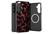 Mobil - Covers & Cases - Tech-Protect Lamano MagSafe Case for Samsung Galaxy A27 5G - Brown and Black - 5906302392605