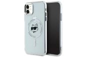 Mobil - Covers & Cases - Karl Lagerfeld IML Metal Choupette Head MagSafe iPhone 11 Case - White - 3666339284084