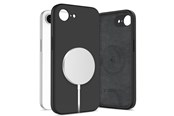 Mobil - Covers & Cases - Tech-Protect Silicone MagSafe Case for iPhone 16e / 17e - Black - 5906302392759
