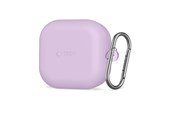 Mobil - Covers & Cases - Tech-Protect Silicone Hook Case for Samsung Galaxy Buds 4 / 4 Pro - Purple - 5906302392872