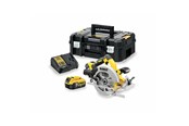 Rundsav - Dewalt DCS570P2-QW Portable Circular Saw 18.4 cm yellow 5500 rpm. - DCS570P2-QW