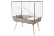 Kanin & gnaver - Zolux Neo Muki H58 grey - cage for rodents - 3336020056213