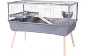 Kanin & gnaver - Zolux Neolife 100 grey - cage for domestic Guinea pig - 205662GRI