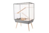 Kanin & gnaver - Zolux Cage Neo Cozy Large Rodents H80 grey color - 3336020056206