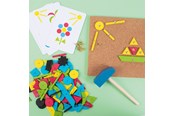 Kreativt Legetøj - Playbox Kreasæt m/hammer & søm 210 dele - 27143