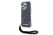 Mobil - Covers & Cases - Karl Lagerfeld Zebra With Cord iPhone 15 Pro Max Case - Purple - 3666339287436
