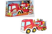 Legetøjsbil - Teamsterz Tiny Push & Go Fire Transporte - 1425086