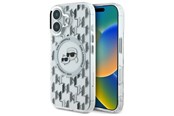 Mobil - Covers & Cases - Karl Lagerfeld IML Monogram Karl & Choupette Head MagSafe iPhone 16 Case - Clear - 3666339318482