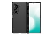 Mobil - Covers & Cases - Nillkin Super Frosted Shield Fold Magnetic Case for Samsung Galaxy Z Fold 7 MagSafe Compatible with S Pen Slot - Black - 6902048298743