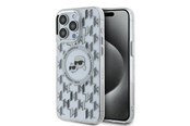 Mobil - Covers & Cases - Karl Lagerfeld IML Monogram Karl & Choupette Head MagSafe Case for iPhone 15 Pro Max - Clear - 3666339285333