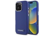 Mobil - Covers & Cases - Karl Lagerfeld FW Metal Plate MagSafe iPhone 16 Pro Max Case - Blue - 3666339318994
