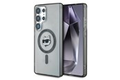 Mobil - Covers & Cases - Karl Lagerfeld Button Choupette Head Printed Logo MagSafe Samsung Galaxy S25 Ultra case black - 3666339449940