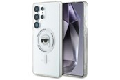 Mobil - Covers & Cases - Karl Lagerfeld Button Karl Head Printed Logo MagSafe Samsung Galaxy S25 Ultra white - 3666339450021