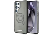 Mobil - Covers & Cases - Karl Lagerfeld Rhinestones Karl Head Logo Samsung Galaxy S25 Ultra black - 3666339450106