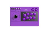 Spil tilbehør - 8BitDo Arcade Stick - Purple - Wireless Arcade stick - Nintendo Switch - 6922621509028
