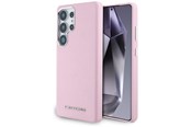 Mobil - Covers & Cases - Karl Lagerfeld Saffiano Full Wrapped Elongated Metal Logo MagSafe Case for Samsung Galaxy S25 Ultra - Pink - 3666339450281