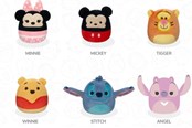 Figur - Squishmallows Micromallows 6 cm Disney Blind Plush Asst CDU - 2620356