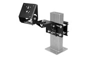 Vægbeslag, AV-Beslag & AV-Møbler - Gamber-Johnson LLC Gamber-Johnson Dual Clam Shell with Arm and Large Plate mounting kit - black powder coat - Max - recommended for - 7160-0421