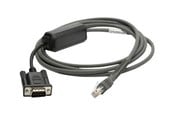 Parallel / Seriel kabel - Zebra - serial cable - DB-9 - 2.13 m - CBA-R10-S07ZBR