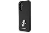 Mobil - Covers & Cases - Karl Lagerfeld Saffiano Case w/ K&C Metal Logo for Samsung Galaxy A56 - Black - 3666339454500