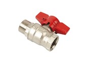 Fittings - Cimberio RED6 kuglehane muffe/nippel, 3/4" - RED6/1MF3/4