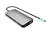 Dockingstation - I-Tec - docking station - USB-C / USB4 / Thunderbolt 3 / Thunderbolt 4 / Thunderbolt 5 - HDMI DP VGA - 1GbE - C31NANOTRIDOCKPD
