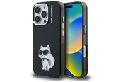 Mobil - Covers & Cases - Karl Lagerfeld IML Aquarelle Choupette & Logo iPhone 16 Pro Case - Black - 3666339464400
