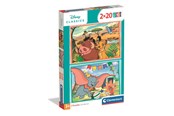 Puslespil - Clementoni Puzzle Disney Classic 2026 2x20 pieces Floor - 24837