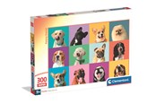 Puslespil - Clementoni Puzzle Funny Faces 300 pieces Floor - 21739