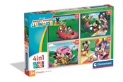 Puslespil - Clementoni Puzzle 4-in-1 Mickey Mouse Club House 2026 Floor - 21755