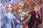 Puslespil - Clementoni Puzzle Maxi Frozen 2 Floor - 23739