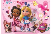 Puslespil - Clementoni Puzzle Super Alice's Wonderland Bakery Disney 104 pieces Floor - 25046