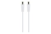 Netværkskabel - Schwaiger KDSK15 042 - antenna cable - 1.5 m - white - Hvid - 1m - KDSK15042