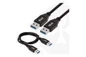 USB kabel - Club 3D - USB cable - USB Type A to USB Type A - 0.5 m - CAC-1409