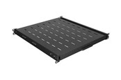 Rack skabe - Lanberg - rack sliding shelf - 445 x 500 mm load capacity up to 35 kg 4-point mounting - 1U - AK-1021-B