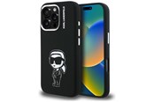 Mobil - Covers & Cases - Karl Lagerfeld Silicone Karl Sketch MagSafe Case for iPhone 16 Pro Max - Black - 3666339462611