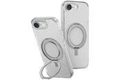 Mobil - Covers & Cases - UNIQ Swivix 360 Rotating Kickstand Case for iPhone 16e - Transparent - 8886463692530