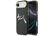 Mobil - Covers & Cases - Karl Lagerfeld IML Choupettes Karl Script Logo MagSafe iPhone Air Case - Black - 3666339605889