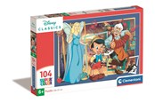 Puslespil - Clementoni Puzzle Pinocchio 104 pieces Floor - 25756