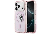 Mobil - Covers & Cases - Karl Lagerfeld IML Peekaboo MagSafe Case for iPhone 17 Pro Max - Pink - 3666339606862