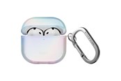 Mobil - Covers & Cases - UNIQ Iridescia Case for AirPods 4 Hang Case - holo white - 8886463692677